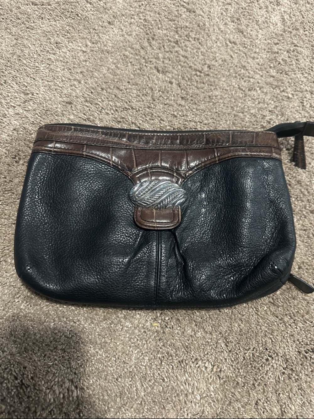 VTG Brighton Leather Clutch